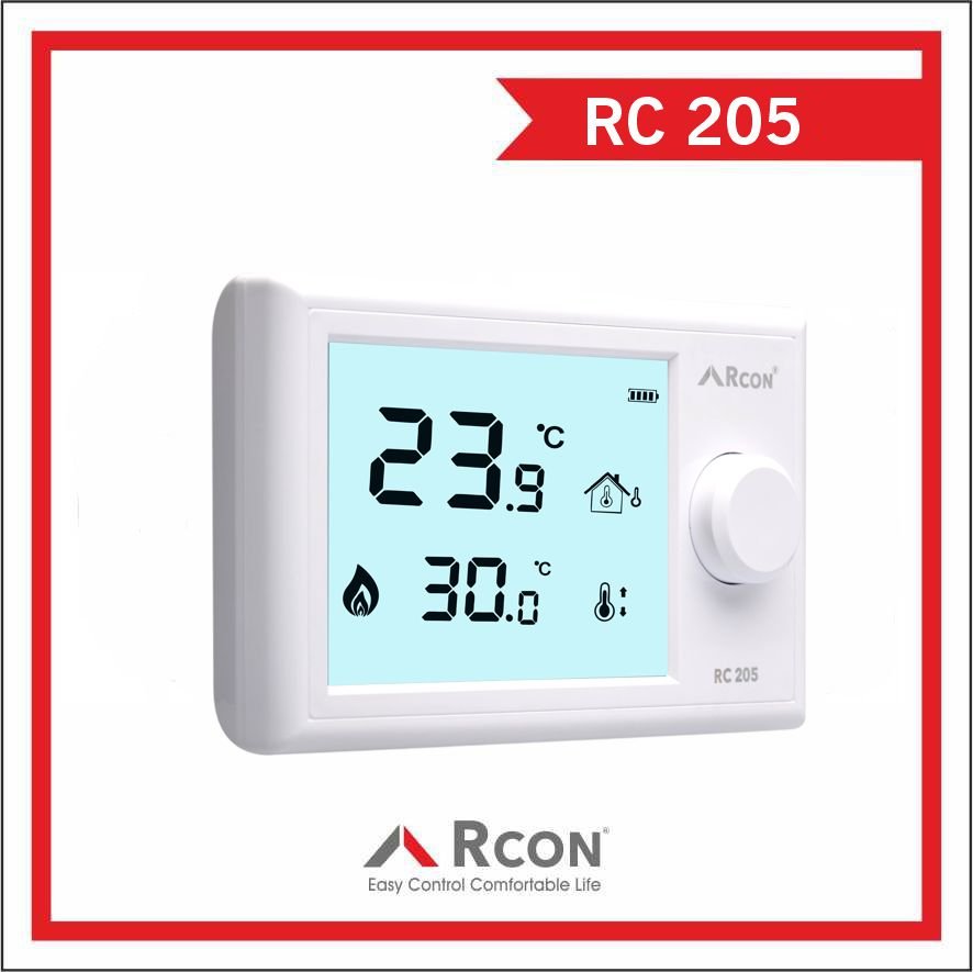 RC 205 Kablolu Termostat