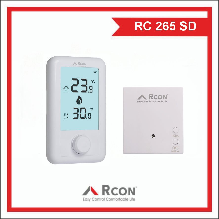 RC 265 SD Kablosuz Termostat