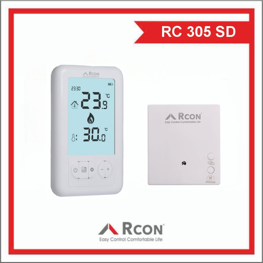 RC 305 SD Kablosuz Termostat
